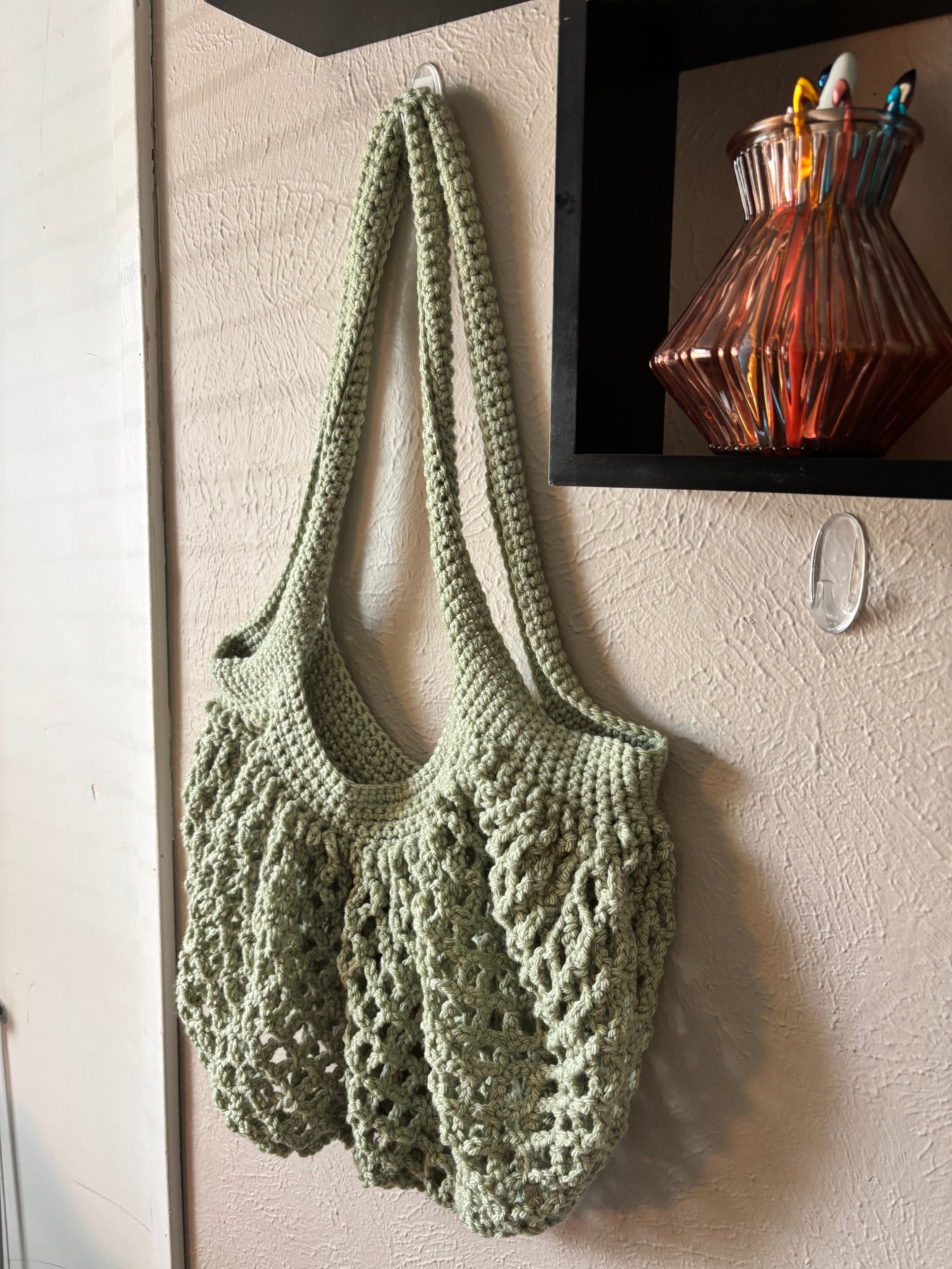 Large Diamond Market Bag
