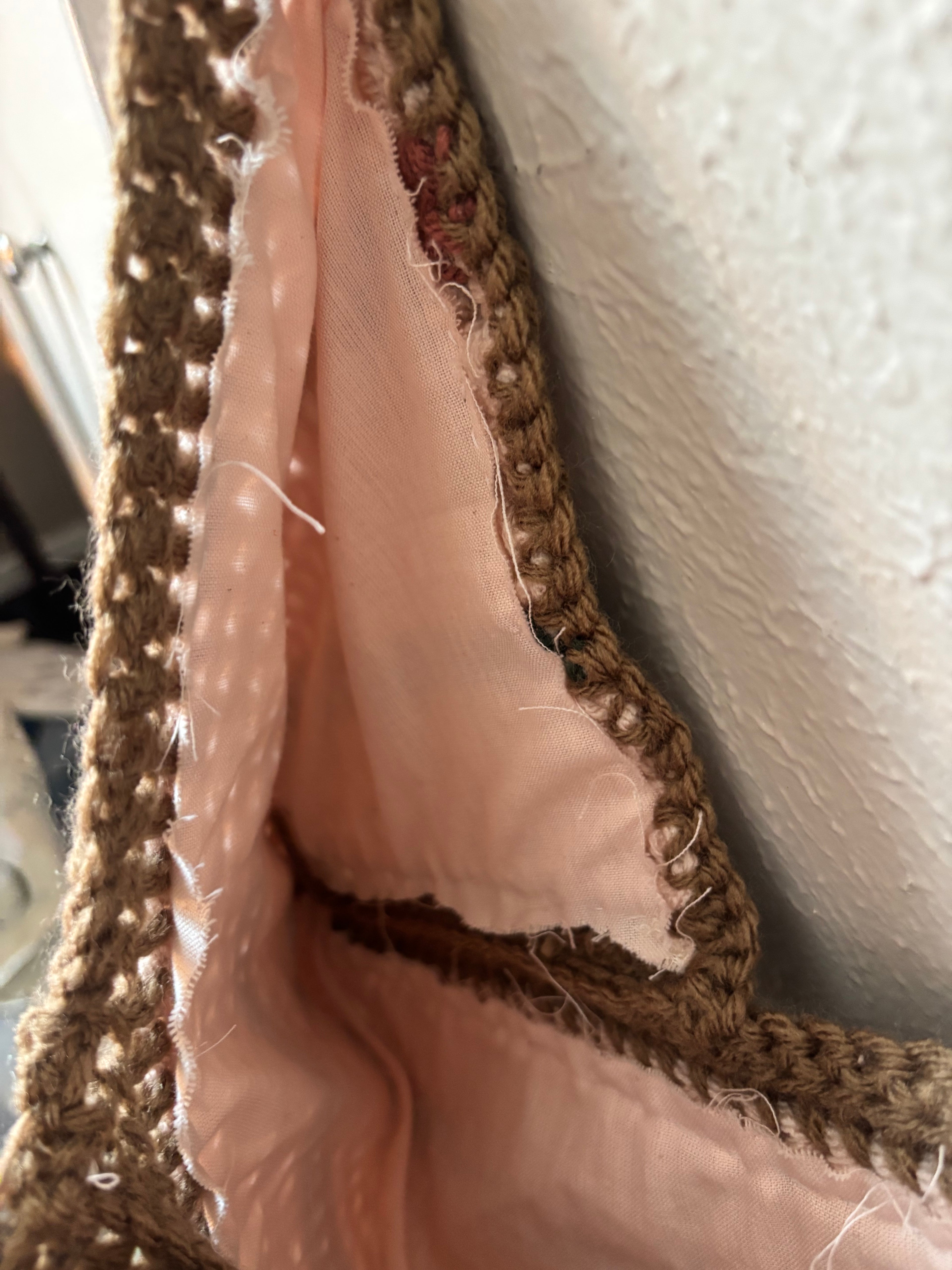 Large solid bag - lined