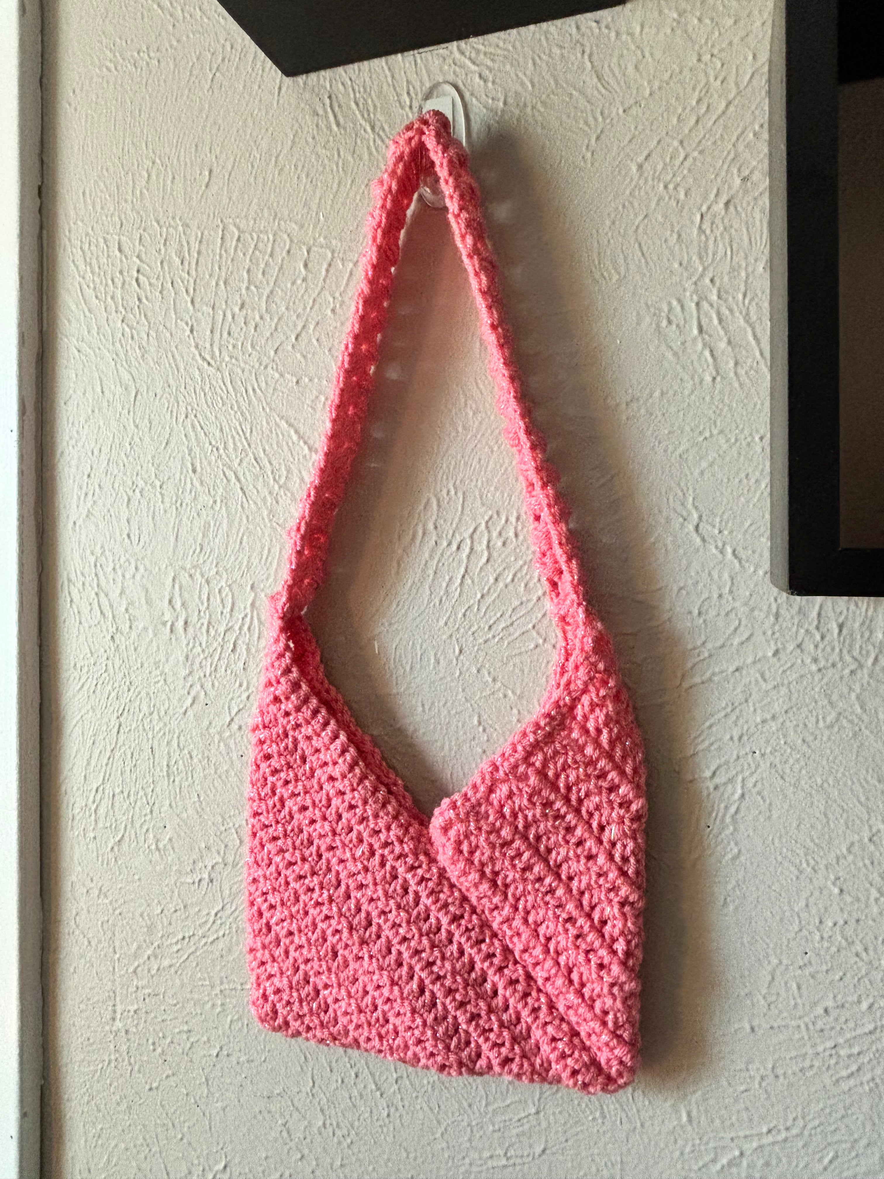 Small solid clutch bag - unlined