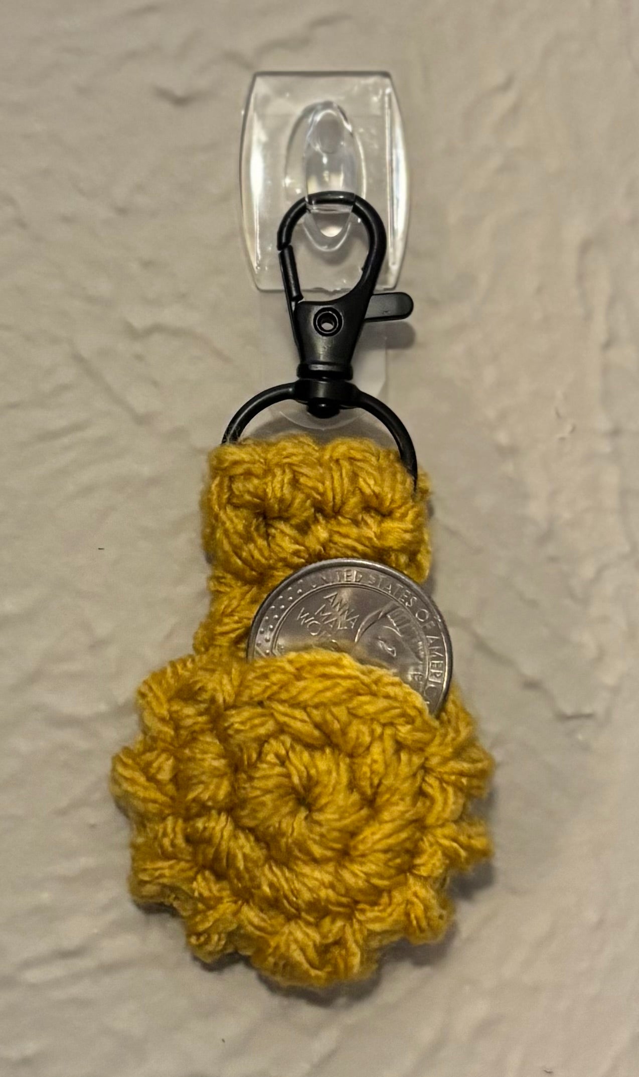 Quarter Keeper Keychain